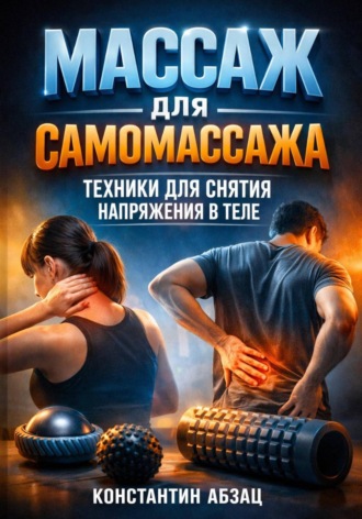 Обложка книги «Массаж для самомассажа. Техники для снятия напряжения в теле»