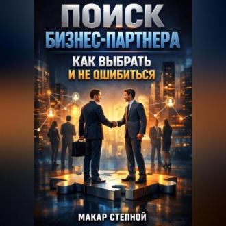 Обложка книги «Поиск бизнес партнера как выбрать и не ошибиться»