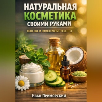 Обложка книги «Натуральная косметика своими руками простые и эффективные рецепты»
