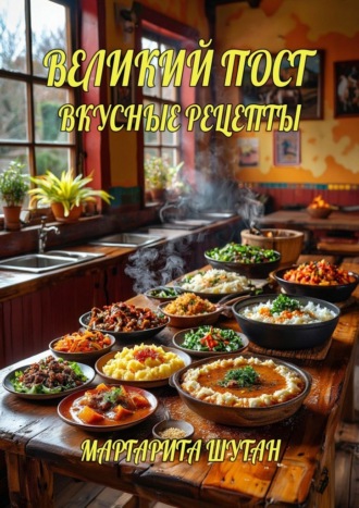 Обложка книги «Великий пост. Вкусные рецепты»