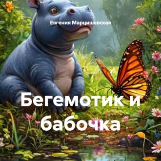 Обложка книги «Бегемотик и бабочка»