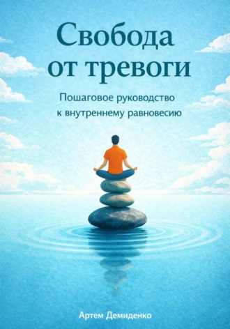 Обложка книги «Свобода от тревоги: Пошаговое руководство к внутреннему равновесию»