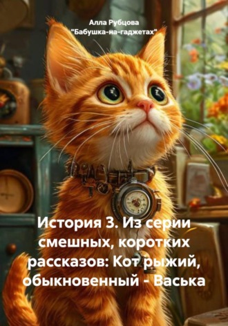История 3. Из серии смешных, коротких рассказов: Кот рыжий, обыкновенный – Васька. 