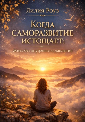 Обложка книги «Когда саморазвитие истощает: Жить без внутреннего давления»