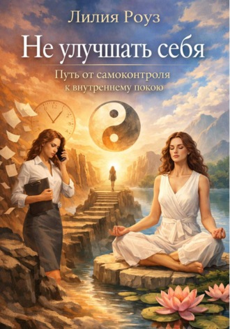 Обложка книги «Искусство не улучшать себя: путь от самоконтроля к внутреннему покою»