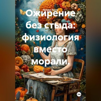 Обложка книги «Ожирение без стыда: физиология вместо морали.»