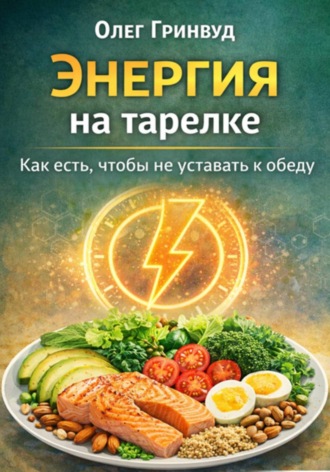Обложка книги «Энергия на тарелке: Как есть, чтобы не уставать к обеду»