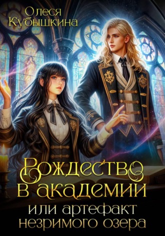 Обложка книги «Рождество в академии, или Артефакт незримого озера»