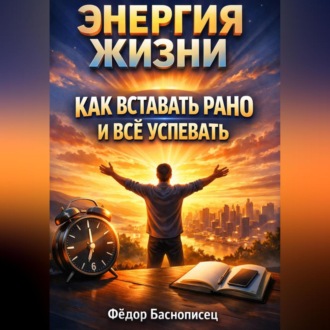 Обложка книги «Энергия Жизни Как Вставать Рано и Все Успевать»