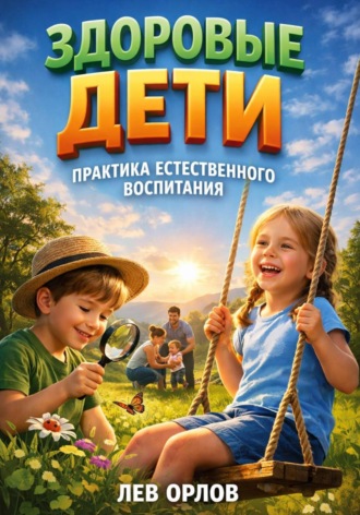 Обложка книги «Здоровые Дети. Практика Естественного Воспитания»