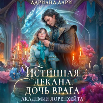 Обложка книги «Истинная декана. Дочь врага. Академия Лоренхейта»