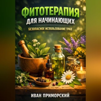 Обложка книги «Фитотерапия для начинающих безопасное использование трав»