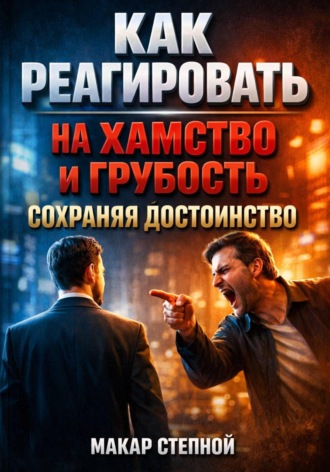 Обложка книги «Как реагировать на хамство и грубость, сохраняя достоинство»