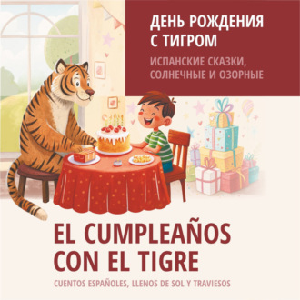 Обложка книги «День рождения с тигром. Испанские сказки, солнечные и озорные. Аудиокнига»