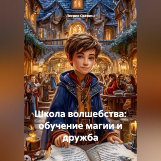 Обложка книги «Школа волшебства: обучение магии и дружба.»