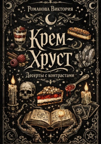 Обложка книги «Крем-хруст: десерты с контрастами»