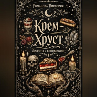 Обложка книги «Крем-хруст: десерты с контрастами (кранч/крем/желе)»