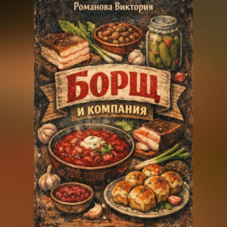 Обложка книги «Борщ и компания: пампушки, смалец, сало, намазки, салаты и закуски»