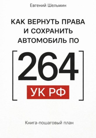 Обложка книги «Как вернуть права и сохранить автомобиль по 264 УК»