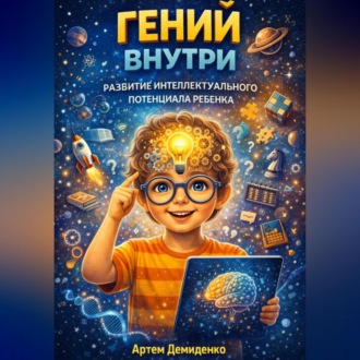 Обложка книги «Гений внутри: Развитие интеллектуального потенциала ребенка»