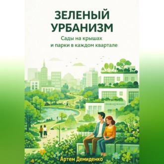 Обложка книги «Зеленый урбанизм: Сады на крышах и парки в каждом квартале»