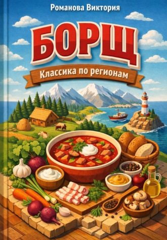 Обложка книги «Борщ: классика по регионам»