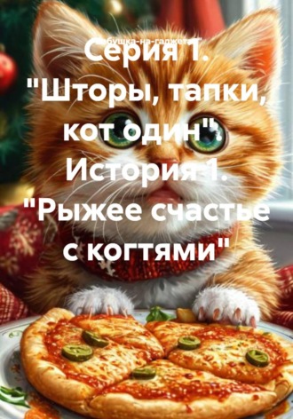 Обложка книги «Серия 1. "Шторы, тапки, кот один". История 1. "Рыжее счастье с когтями"»