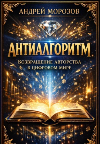 Обложка книги «Антиалгоритм. Возвращение авторства в цифровом мире»