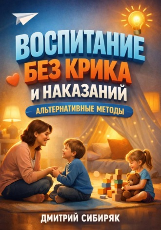 Обложка книги «Воспитание Без Крика и Наказаний. Альтернативные Методы»