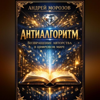 Обложка книги «Антиалгоритм. Возвращение авторства в цифровом мире»