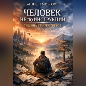 Обложка книги «Человек не по инструкции. Тишина в мире ответов»