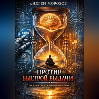 Обложка книги «Против быстрой выдачи. О достоинстве медленного мышления в эпоху ИИ»