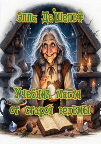 Обложка книги «Учебник магии от старой ведьмы»