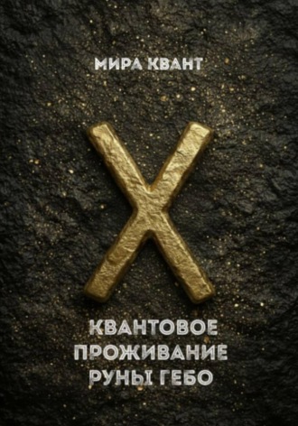 Обложка книги «Квантовое проживание руны Гебо»