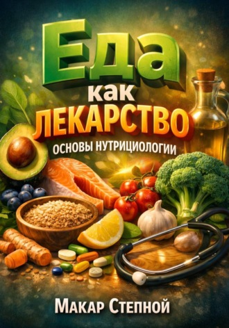 Обложка книги «Еда как Лекарство Основы Нутрициологии»