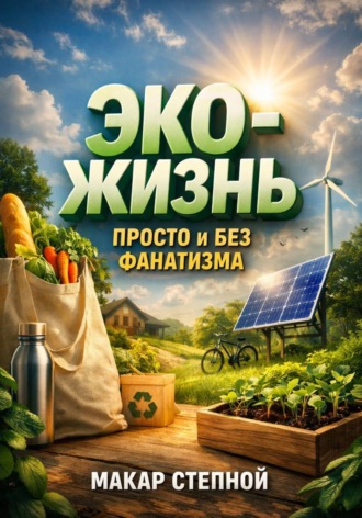Обложка книги «Эко-Жизнь Просто и Без Фанатизма»