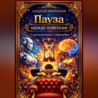 Обложка книги «Пауза между ответами. О мышлении рядом с нейросетями»