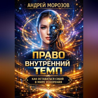 Обложка книги «Право на внутренний темп: как оставаться собой в мире ускорения»