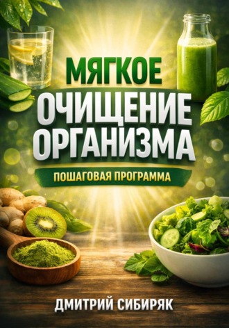 Обложка книги «Мягкое Очищение Организма Пошаговая Программа»