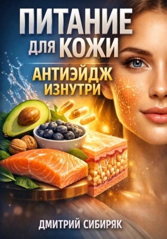 Обложка книги «Питание для Кожи Антиэйдж изнутри»