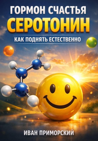 Обложка книги «Гормон Счастья Серотонин Как Поднять Естественно»
