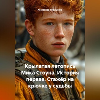 Обложка книги «Крылатая летопись Мика Стоуна. История первая. Стажёр на крючке у судьбы.»