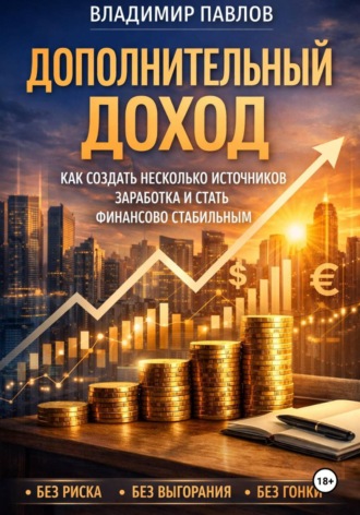 Обложка книги «Дополнительный доход: как зарабатывать больше и не зависеть от одной зарплаты»