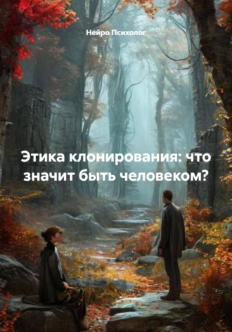 Обложка книги «Этика клонирования: что значит быть человеком?»