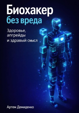 Обложка книги «Биохакер без вреда: Здоровье, апгрейды и здравый смысл»