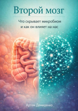 Обложка книги «Второй мозг: Что скрывает микробиом и как он влияет на нас»