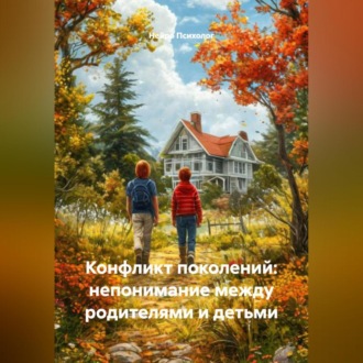 Обложка книги «Конфликт поколений: непонимание между родителями и детьми.»