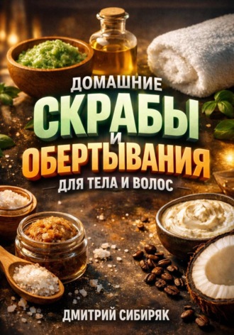 Обложка книги «Домашние Скрабы и Обертывания для Тела и Волос»