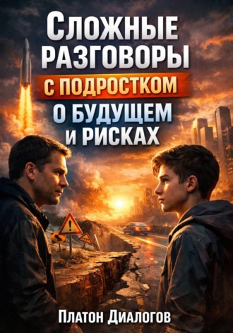 Обложка книги «Сложные Разговоры с Подростком о Будущем и Рисках»