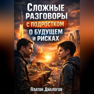 Обложка книги «Сложные Разговоры с Подростком о Будущем и Рисках»